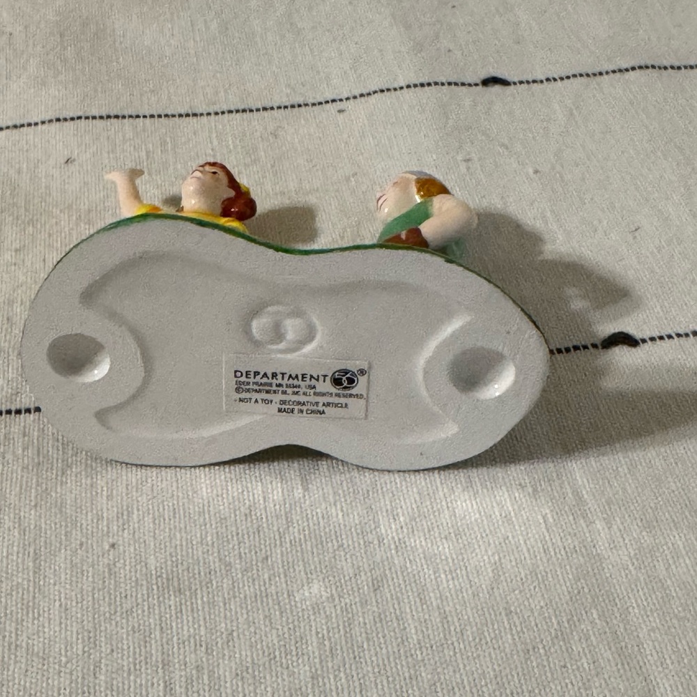Dept 56 Snow Village - Summertime Family Picnic set of 2 Figurine Baseball 55180 - Picture 7 of 8